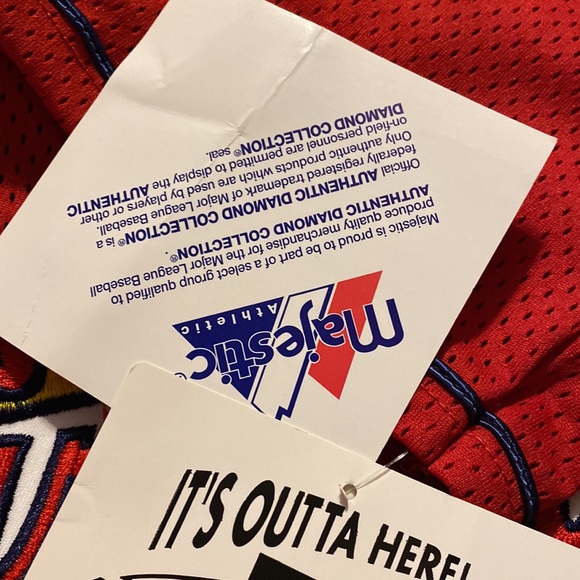 Rare Mark McGwire Cardinals Jersey~Medium ~New, Never Worn ~ With Tags - Picture 7 of 7